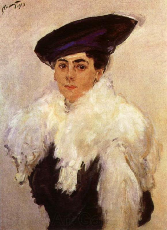 Max Liebermann Portrait of Mrs Germany oil painting art